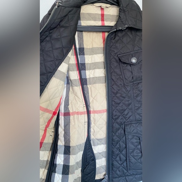 Burberry Brit quilted belted coat jacket - Picture 3 of 14